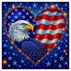 Wings Of Liberty Jigsaw Puzzle 1000 Pieces