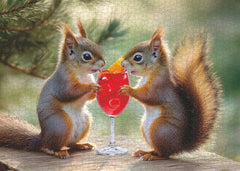 Puzzle de 1000 pièces Tipsy Squirrel