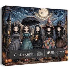 Castle Girls Jigsaw Puzzle 1000 Piece