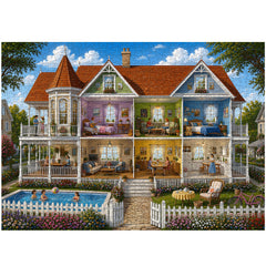 Warm Homestead Jigsaw Puzzle 1000 Piece
