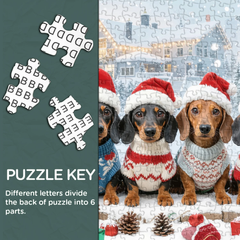 Santa's Pup Posse Jigsaw Puzzle 1000 Pieces