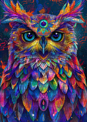 Fantasy-Eule-Puzzle 1000 Teile