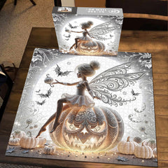 Moonlit Pumpkin Fairy Jigsaw Puzzle 1000 Pieces