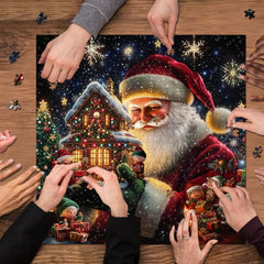 Santa's Magical Workshop Jigsaw Puzzle 1000 Pieces