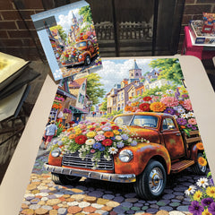 Flower Fragrance Town Jigsaw Puzzle 1000 Pieces