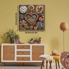 Clockwork Heart Jigsaw Puzzle 1000 Piece