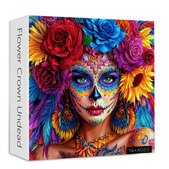 Flower Crown Undead Jigsaw Puzzle 1000 Piece