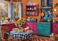 Colorful Kitchen Jigsaw Puzzle 1000 Piece