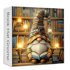 Book Hat Gnome Jigsaw Puzzle 1000 Pieces