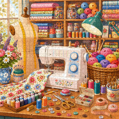 Crafting Corner Jigsaw Puzzle 1000 Pieces