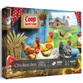 Puzzle en bois Chicken Inn 1000 pièces