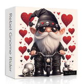 Puzzle en forme de cavalier gnome rebelle 1000 pièces