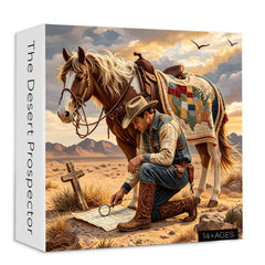 The Desert Prospector Jigsaw Puzzle 1000 Piece