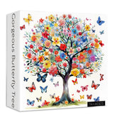 Wunderschönes Schmetterlingsbaum-Puzzle, 1000 Teile