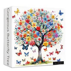 Wunderschönes Schmetterlingsbaum-Puzzle, 1000 Teile