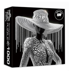 Gleaming Femme Jigsaw Puzzle 1000 Pieces