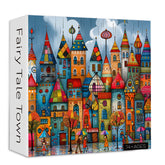 Puzzle 1000 pièces Ville de conte de fées