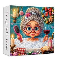 Cozy Bath Time Jigsaw Puzzle 1000 Piece