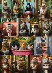 The Toilet Times Jigsaw Puzzles 1000 Pieces
