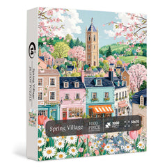 Spring Village Jigsaw Puzzle 1000 Piece