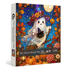 The Ghost's Broom Trip Jigsaw Puzzle 1000 Pieces