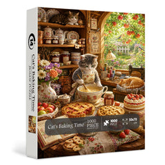 Cat's Baking Time Jigsaw Puzzle 1000 Pieces