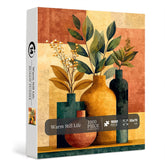 Puzzle d'art nature morte aux tons chauds 1000 pièces