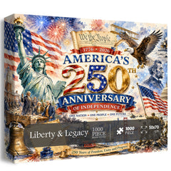 Liberty & Legacy Jigsaw Puzzle 1000 Pieces
