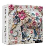 Diamond Elephant Jigsaw Puzzle 1000 Pieces