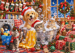 Pet Holiday Jigsaw Puzzle 1000 Piece