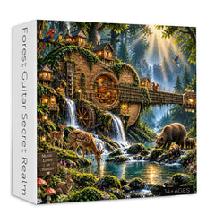 Forest Guitar Secret Realm Puzzle 1000 Pieces