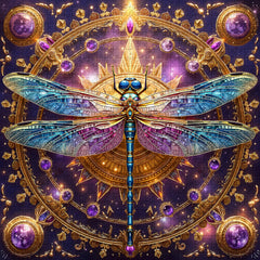 Starry Sky Dragonfly Jigsaw Puzzle 1000 Pieces