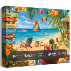 Beach Holiday Jigsaw Puzzle 1000 Pieces