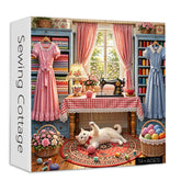 Sewing Cottage Jigsaw Puzzle 1000 Piece