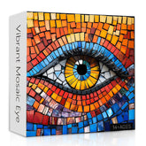Vibrant Mosaic Eye Jigsaw Puzzles 1000 Piece