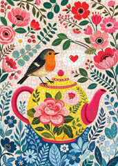 Blooms & Robin Jigsaw Puzzle 1000 Piece