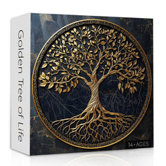 Golden Tree of Life Jigsaw Puzzle 1000 Pieces