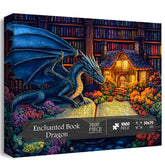 Verzaubertes Buch Drachen Puzzle 1000 Teile