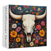 Puzzle en forme de crâne Wildflower 1000 pièces