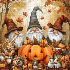Gnome Harvest Party Jigsaw Puzzle 1000 Pieces