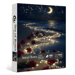 Casse-têtes Sea of Roses 1000 pièces
