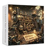 Clockwork Rail Workshop Jigsaw Puzzle 1000 Pieces