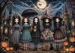 Castle Girls Jigsaw Puzzle 1000 Piece