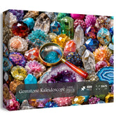 Gemstone Kaleidoscope Jigsaw Puzzle 1000 Piece