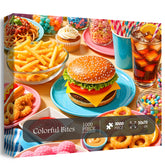 Puzzle de 1000 pièces Colorful Bites