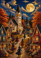 Moon Witch Village Jigsaw Puzzle 1000 Piece