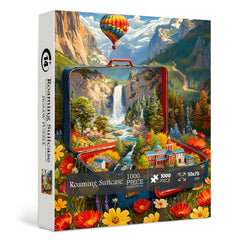 Roaming Suitcase Jigsaw Puzzle 1000 Piece