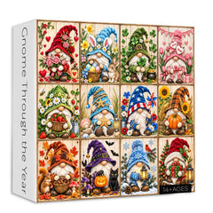 Gnome Through the Year Jigsaw Puzzle 1000 Pieces