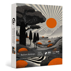 Radiant Sunscape Jigsaw Puzzle 1000 Piece