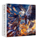 Eagle Spirit Embrace Jigsaw Puzzle 1000 Pieces